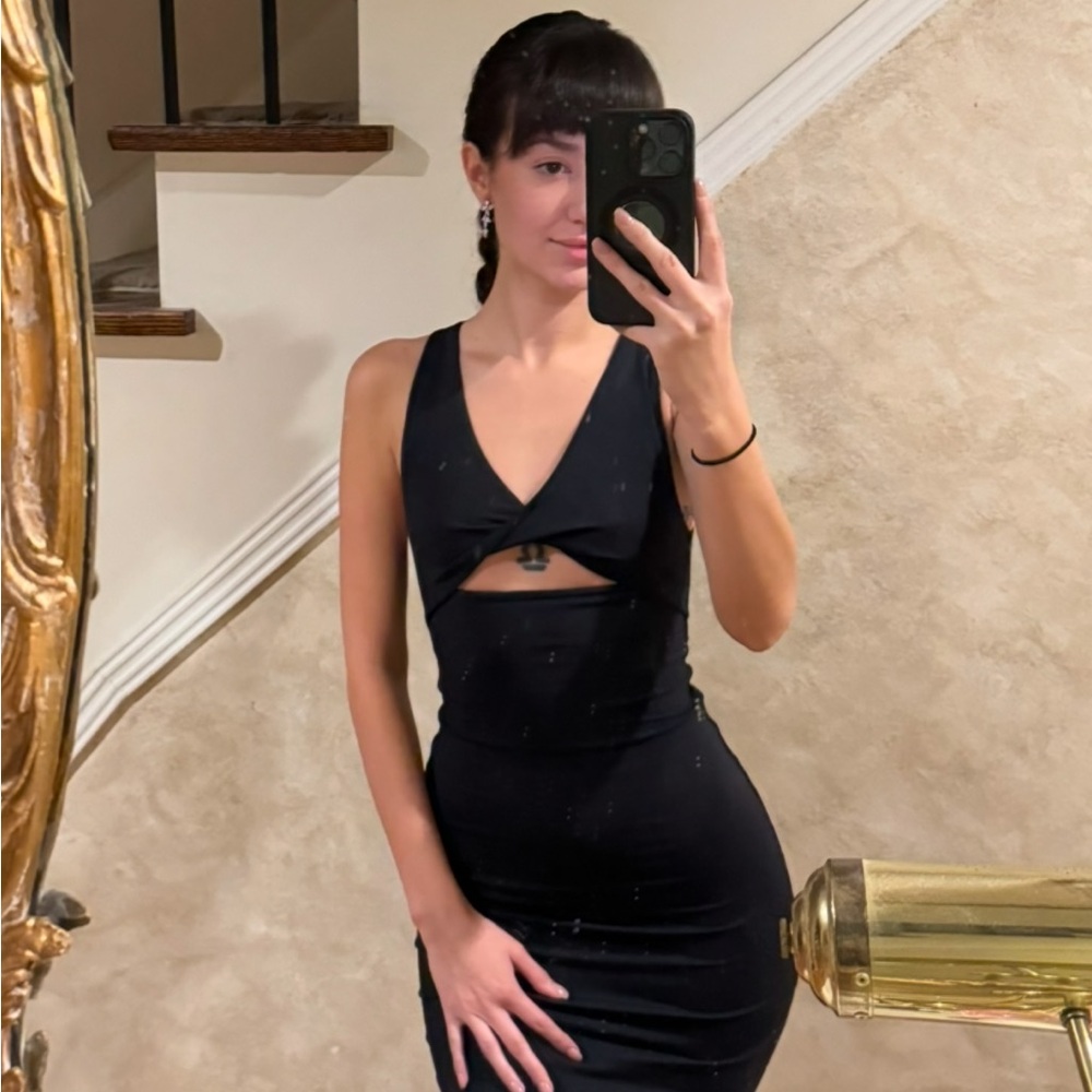 CONTOUR Aritzia Midi dress